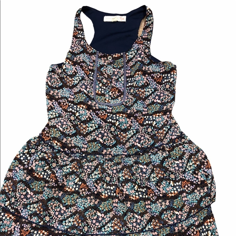 Rachael & Chloe kids size 10 floral tiered dress
